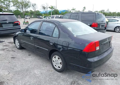 2005 Honda Civic Vp from USA, damaged, VIN 2HGES16315H525340